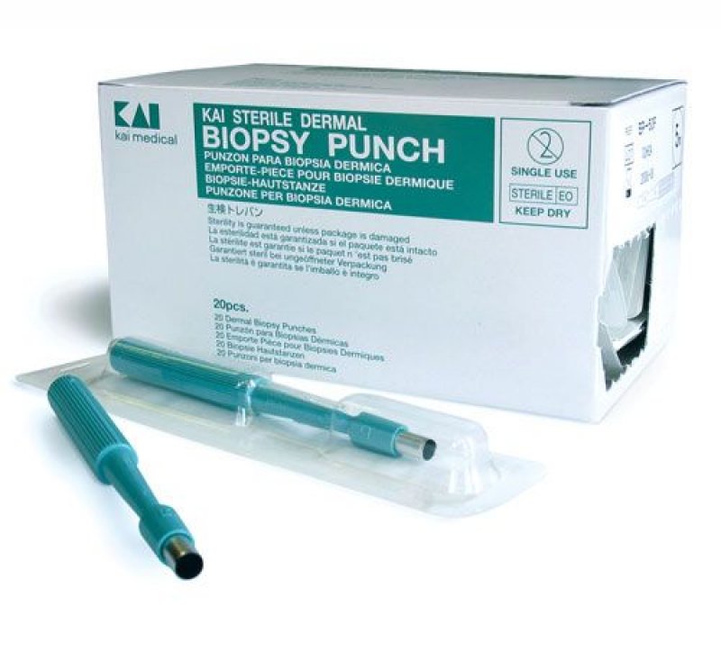 Agulha Para Biópsia De Pele Biopsy Punch Kai Medical