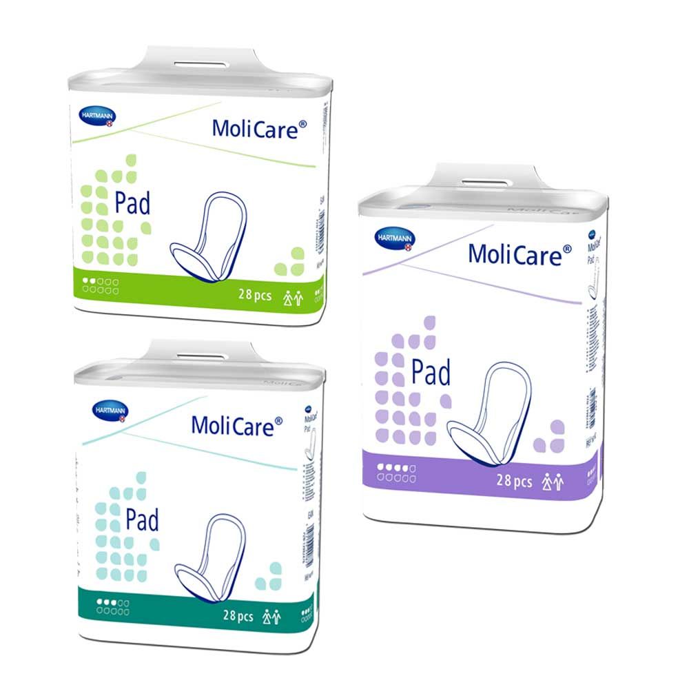 Mini Pensos Anatómicos Molicare Pad