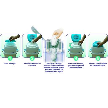 Recarga Para Contentor De Fraldas XL 17,5 mts