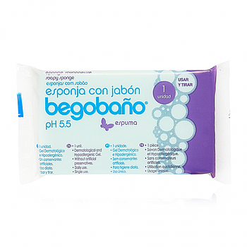 Esponja Banho Impregnada Com Sabão (BS8)
