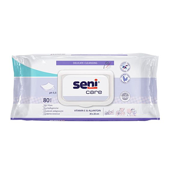 Toalhitas Húmidas Seni Care Classic 20 cm x 25 cm