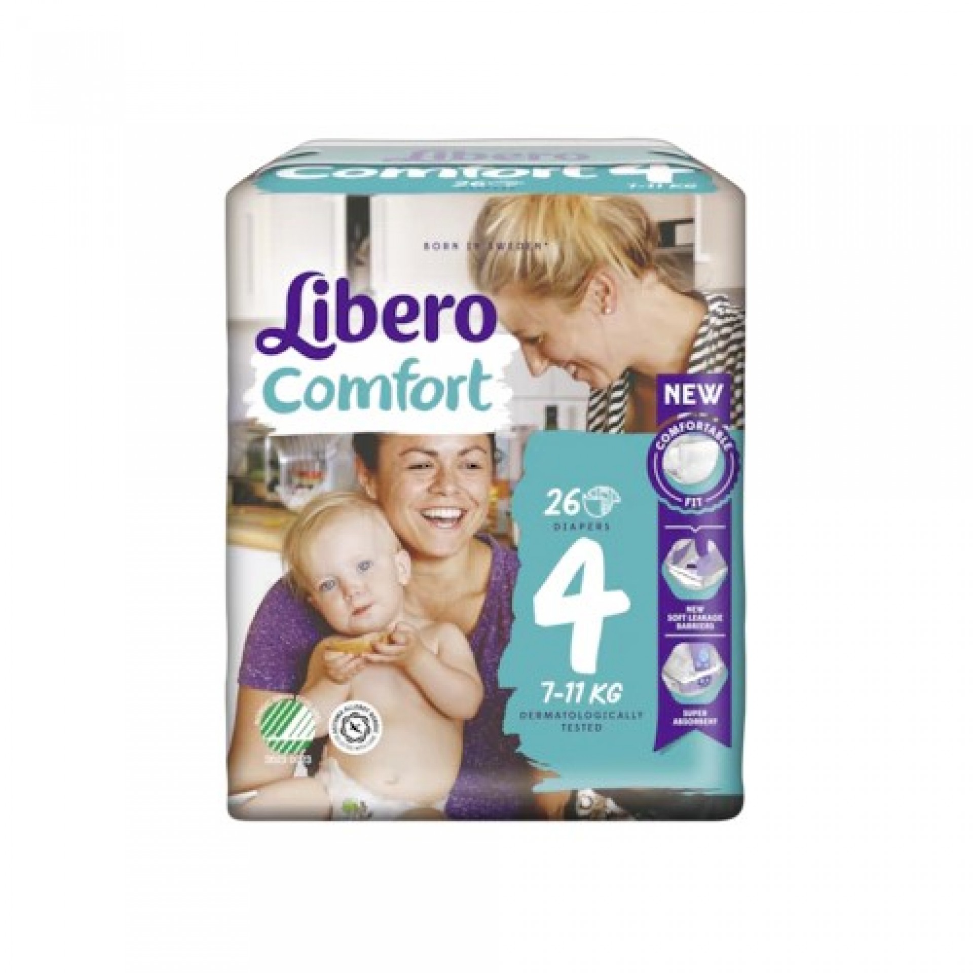 FRALDAS PARA BEBÉS LIBERO COMFORT FIT