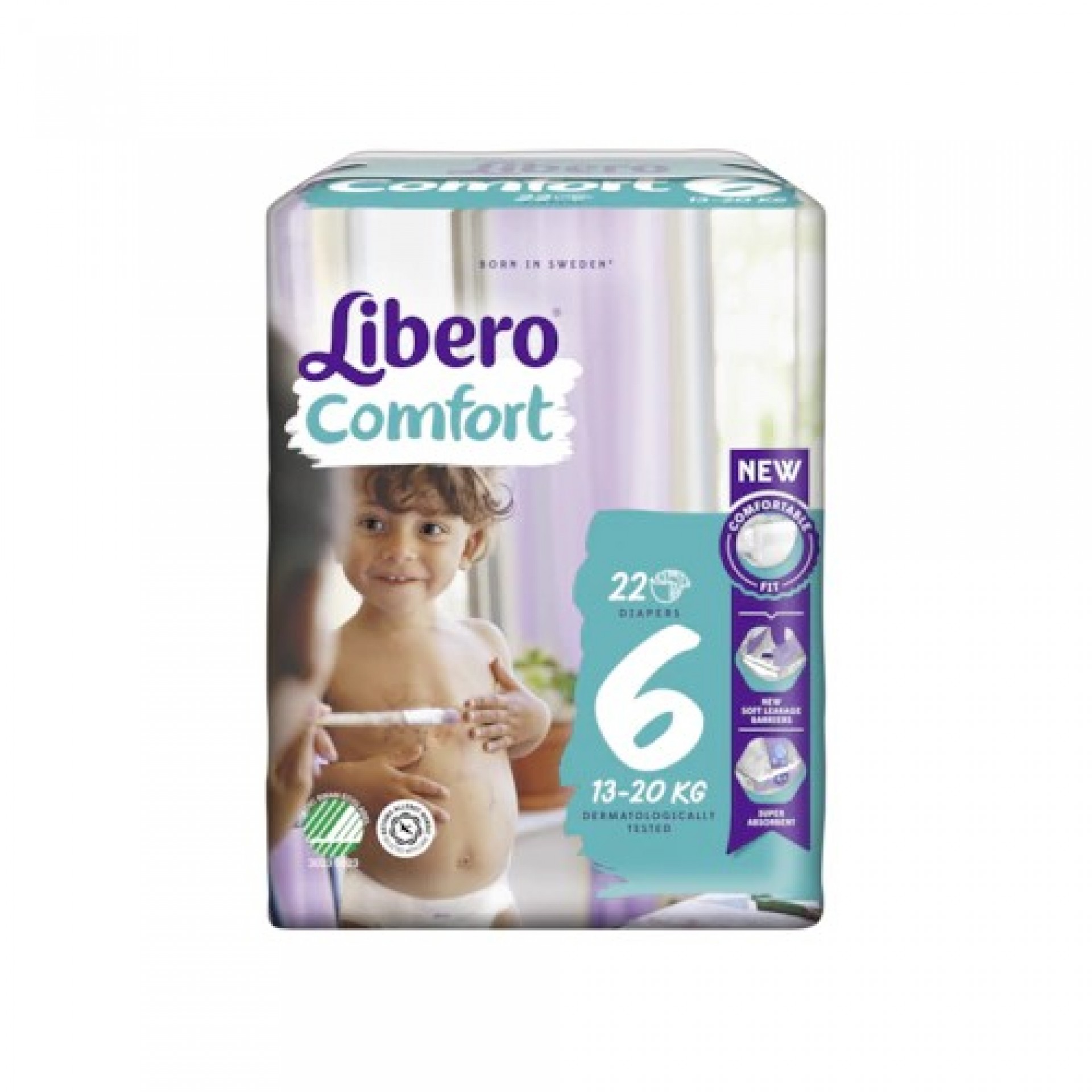 FRALDAS PARA BEBÉS LIBERO COMFORT FIT