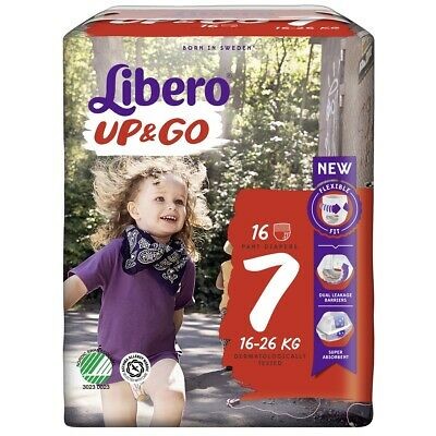 CUECAS PARA BEBÉS LIBERO UP &amp; GO