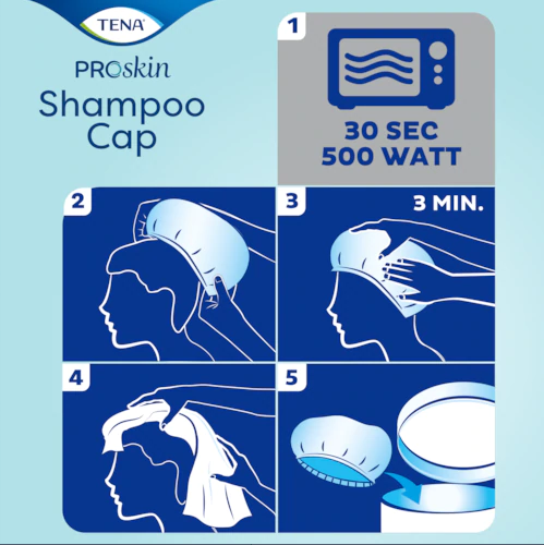 TENA PROSKIN SHAMPOO CAP