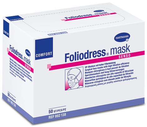 Máscara Cirúrgica Tripla Foliodress Mask Comfort
