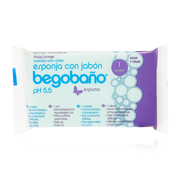 Esponja Banho Impregnada Com Sabão