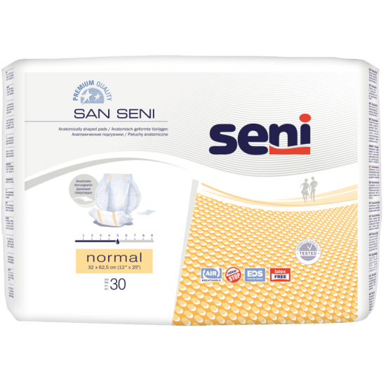 Penso Incontinência San Seni Regular 37 x 69 cm