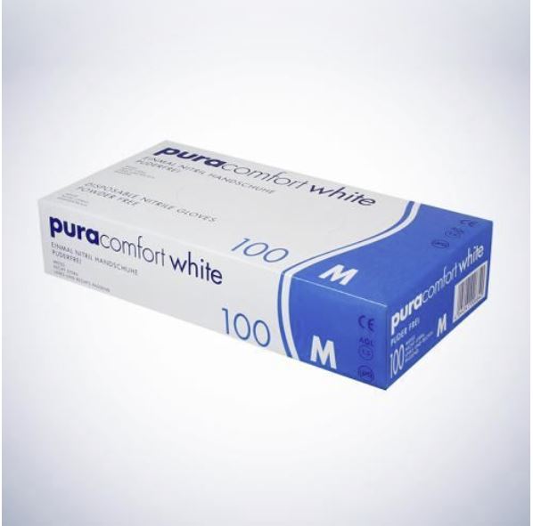 Luva De Exame Nitrilo Puracomfort Cobalt (215-011)