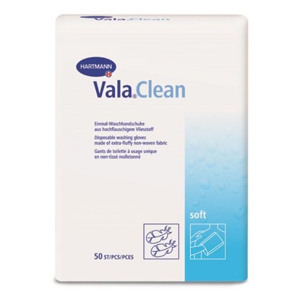 Luvas Descartáveis Para Higiene Vala Clean Soft
