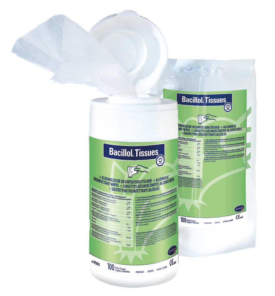 Toalhetes Desinfetantes Bacillol
