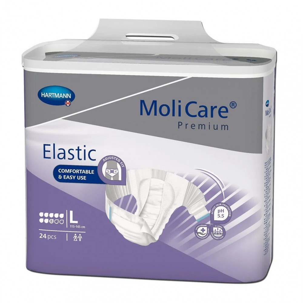 Fralda Molicare Premium Elastic 8 Gotas