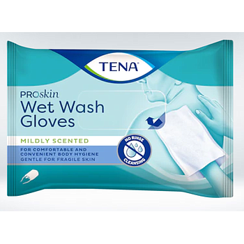 TENA PROSKIN WET WASH GLOVE